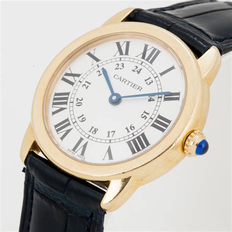 cartier ronde solo 29 mm|cartier panthere round watch.